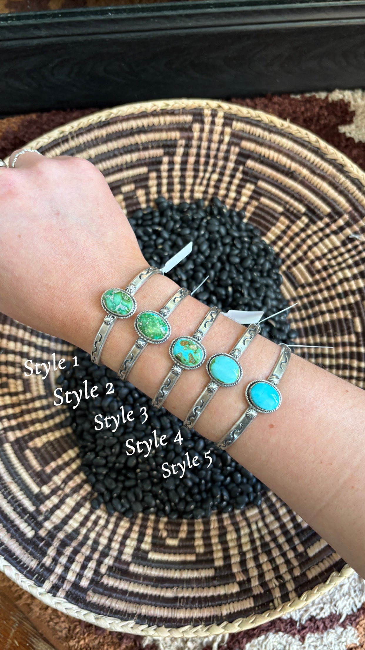 SONORAN GOLD TURQUOISE CUFF BY SAMUEL YELLOWHAIR