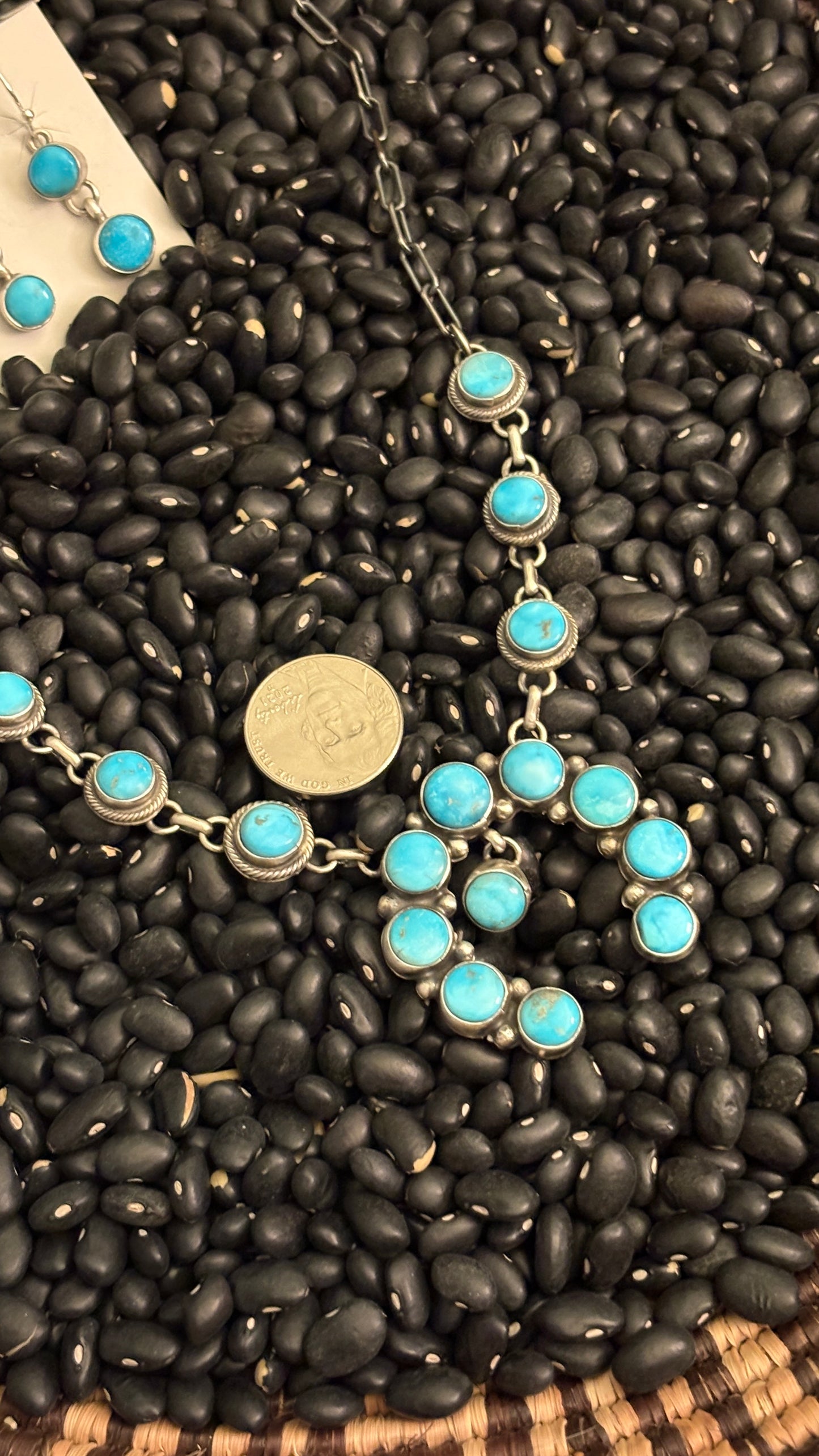 TURQUOISE NAJA SET BY SHARON FRANCISCO