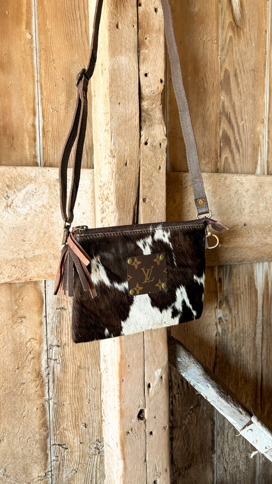 UPCYCLED LV CROSSBODY BAG - STYLE 30