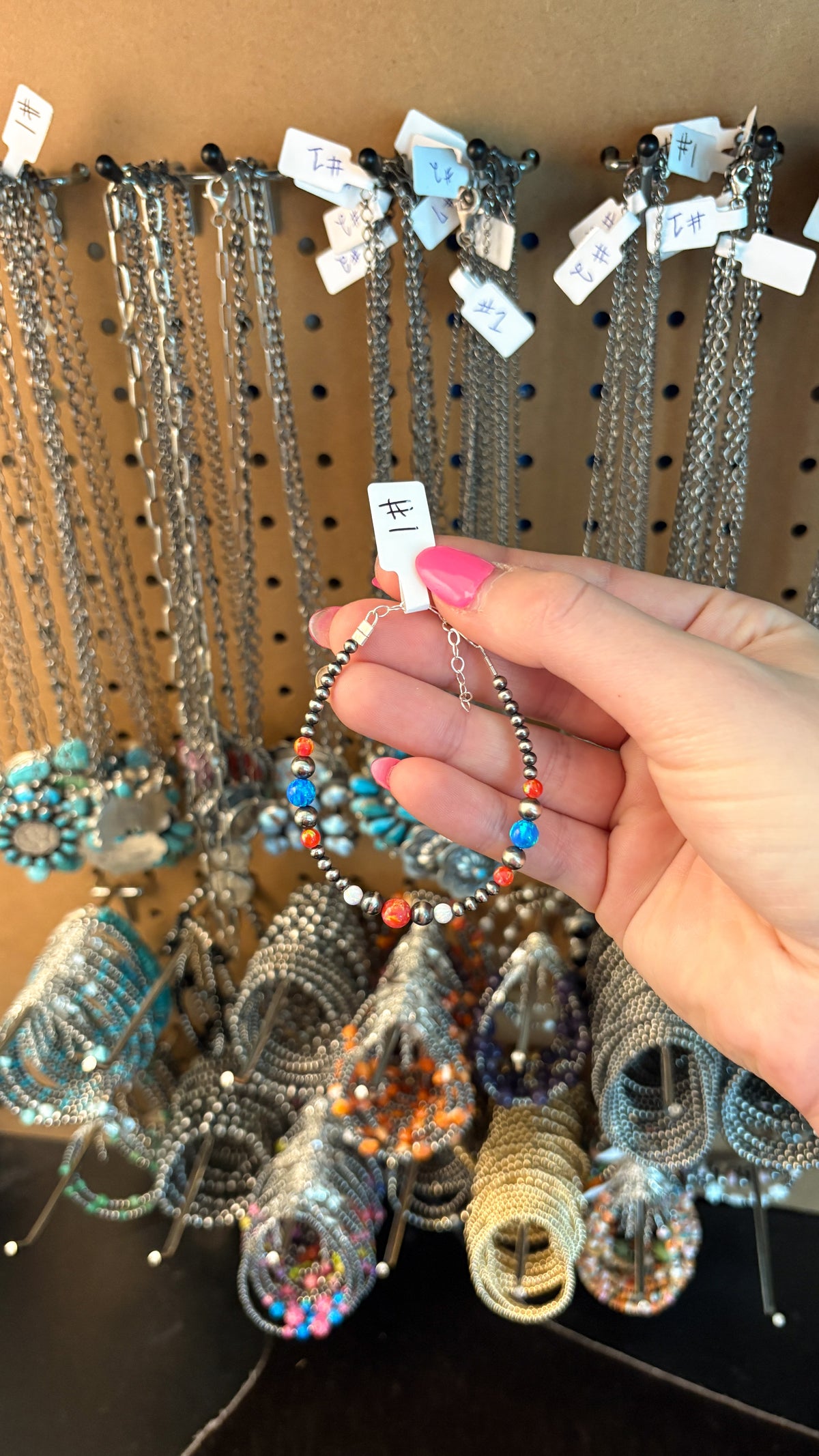 PATRIOTIC OPAL BRACELET