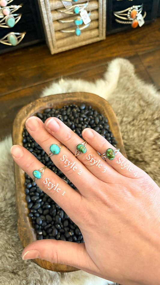 SONORAN GOLD SINGLE STONE RING BY RANDY BOYD