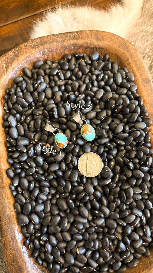 SMOOTH BEZEL TURQUOISE PENDANT