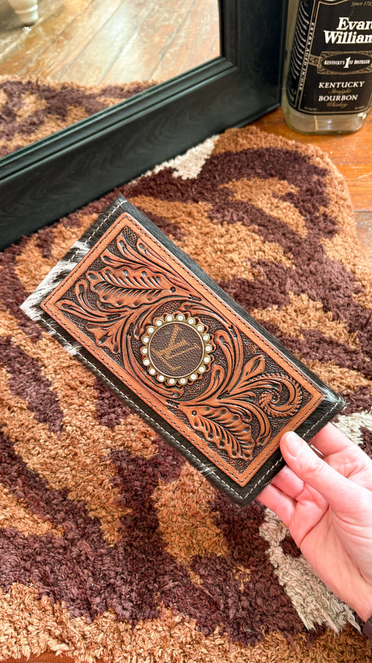 UPCYCLED LV WALLET - #6