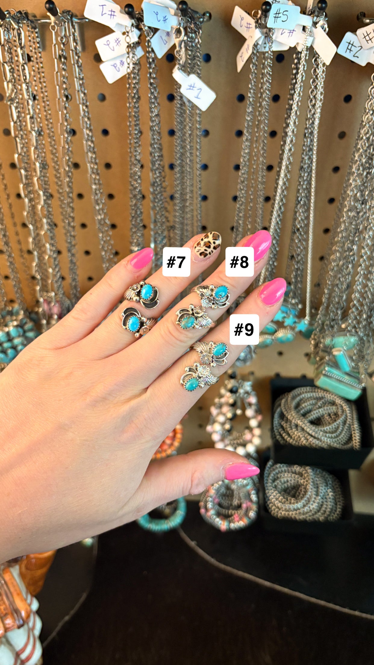 ADJUSTABLE KINGMAN TURQUOISE WRAP RING