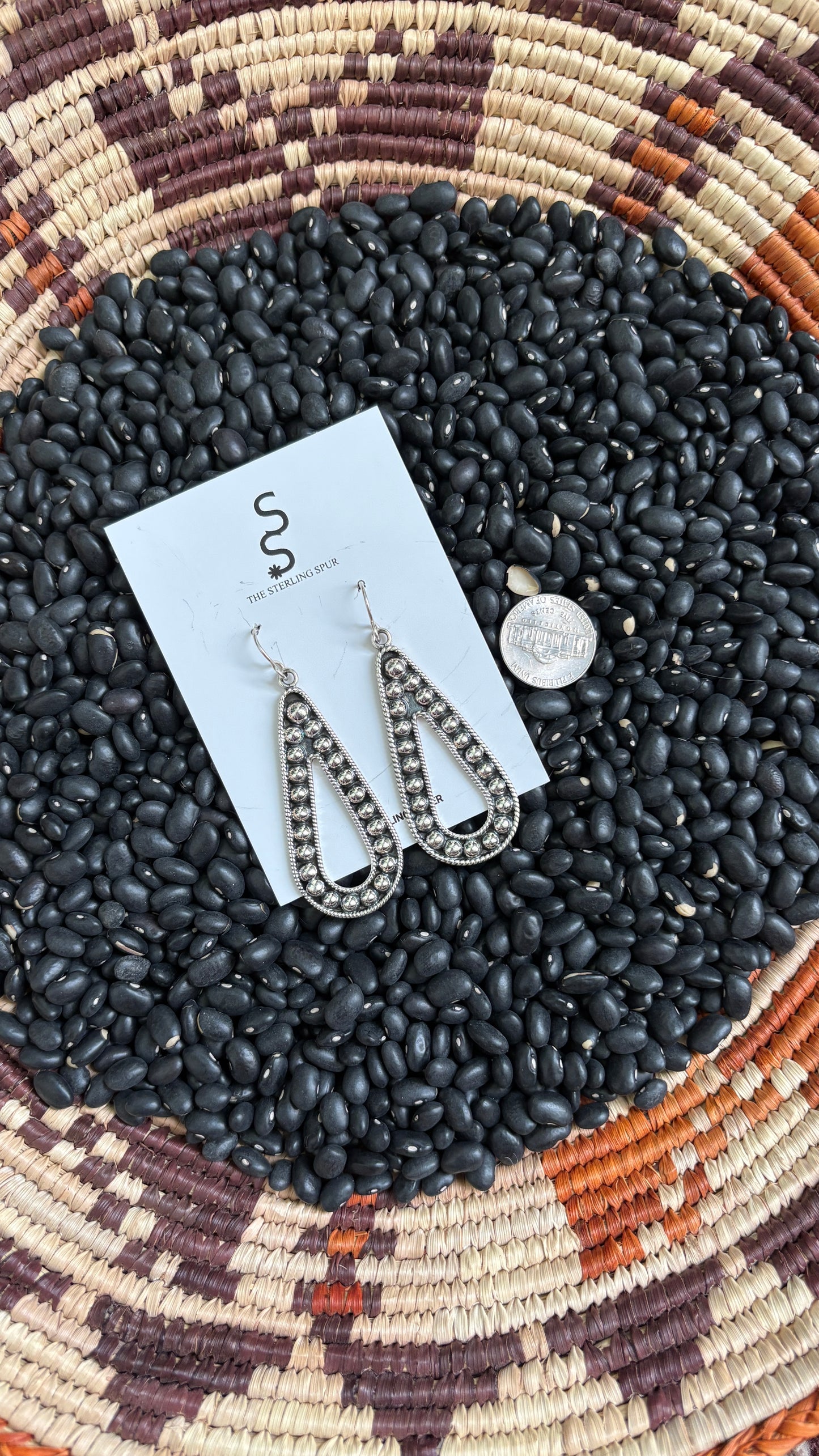 STATEMENT BALL DANGLE EARRINGS