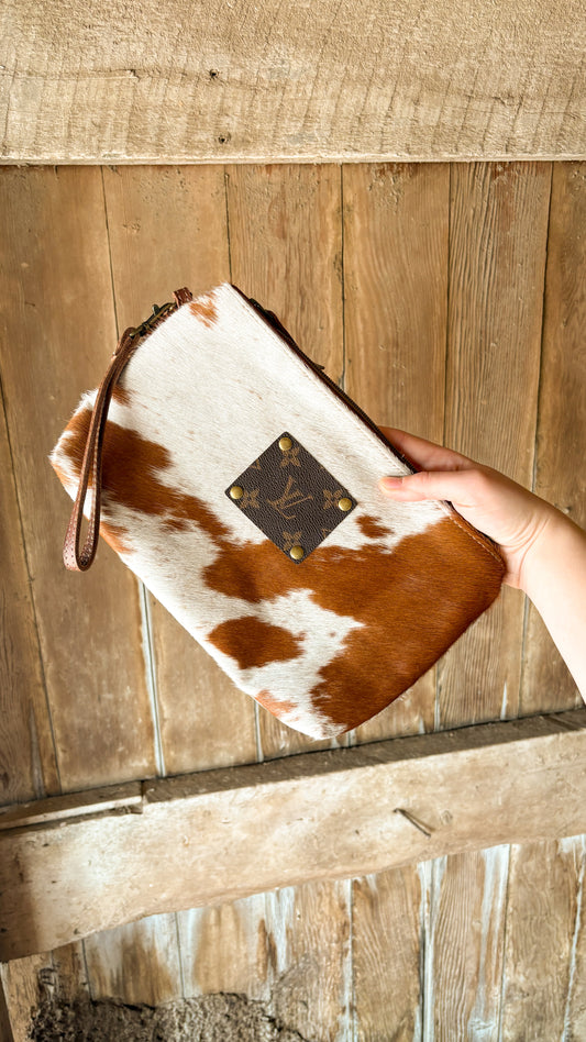 UPCYCLED LV MAKEUP BAG - STYLE 1
