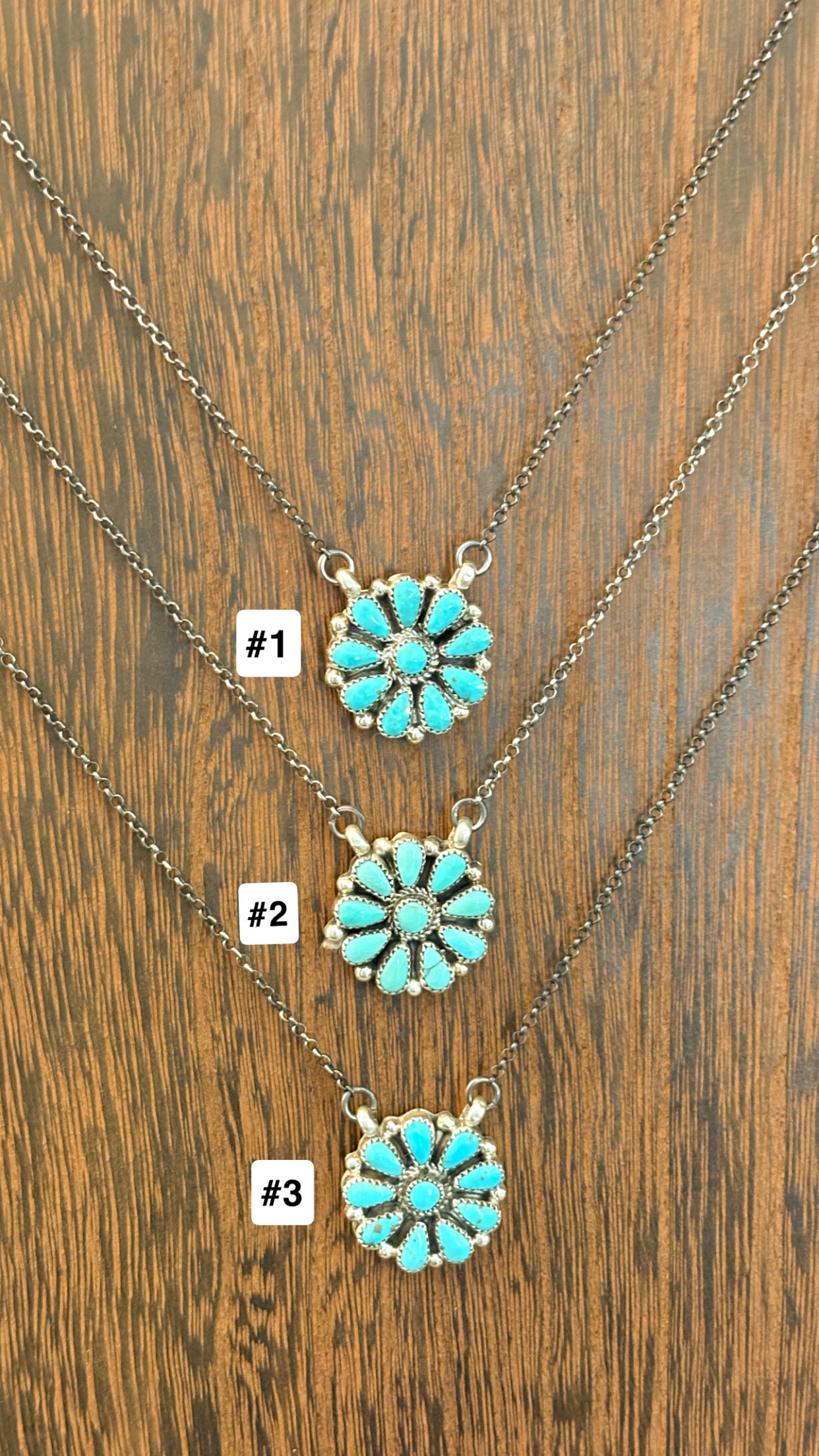 TURQUOISE CLUSTER NECKLACE BY ALICIA WILSON