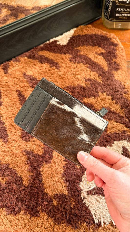 MEDIUM COWHIDE CARDHOLDER