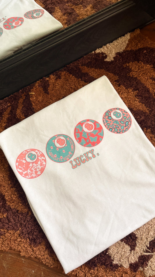 LUCKY 8 BALL TEE