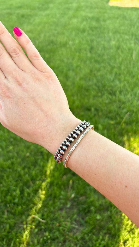 SIMPLE STAMPED CUFF