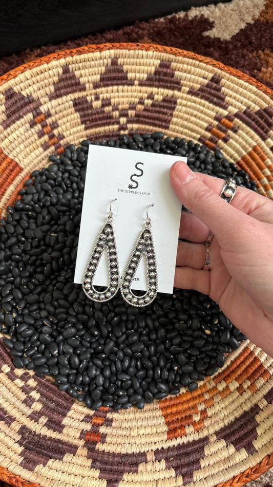 STATEMENT BALL DANGLE EARRINGS