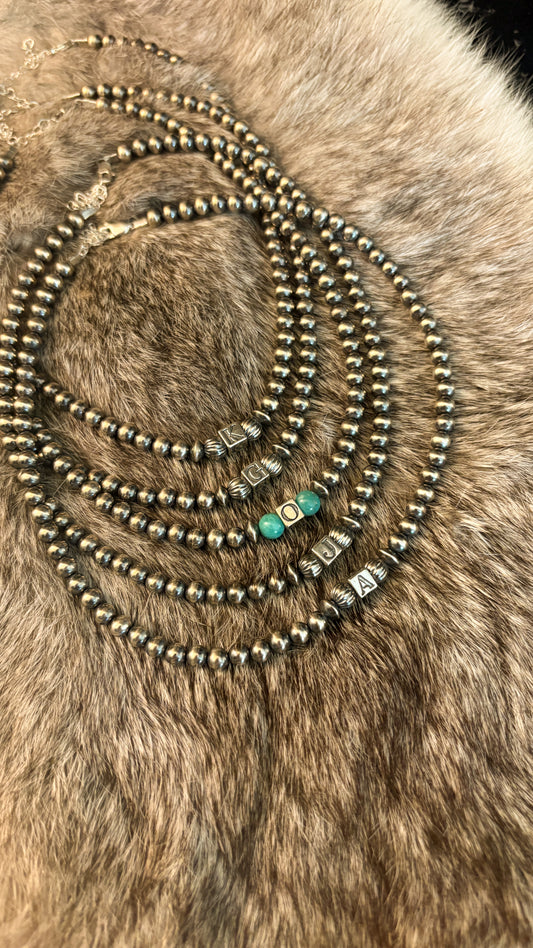 CUSTOM INITAL NECKLACE - MADE TO ORDER