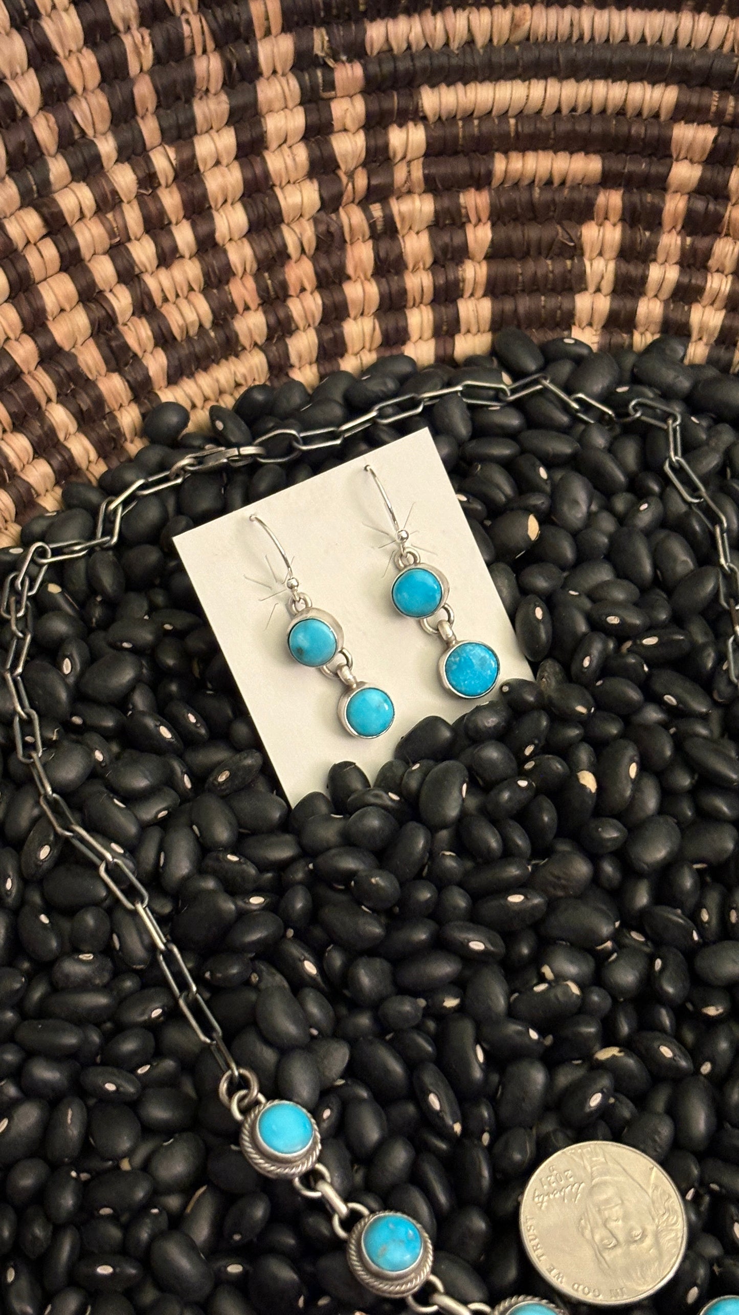 TURQUOISE NAJA SET BY SHARON FRANCISCO