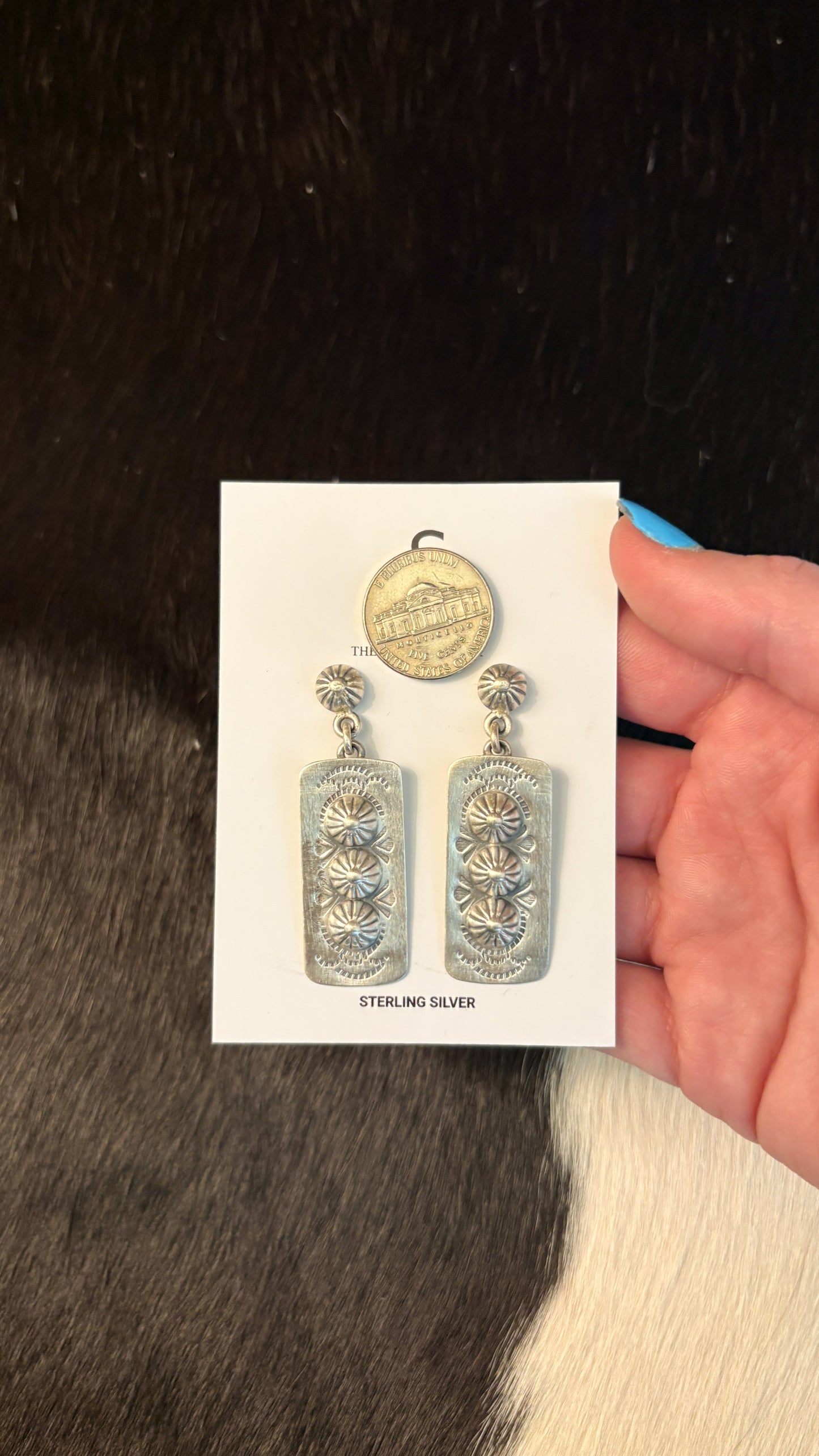 STARBURST DANGLE EARRINGS