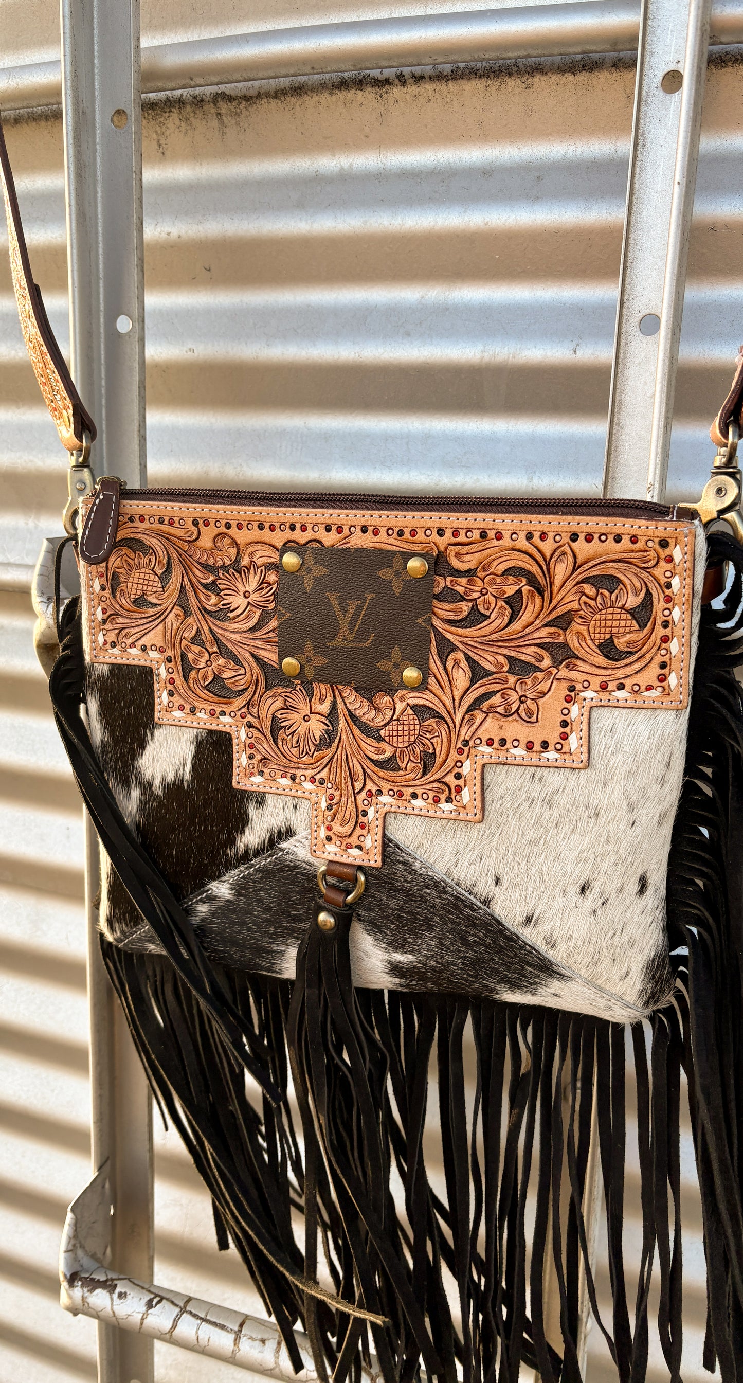 UPCYCLED LV CROSSBODY BAG - #4