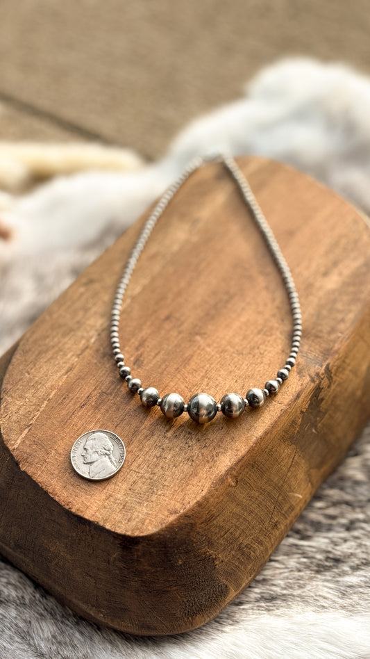 BIG PAPA GRADUATED PEARL CHOKER - MADE TO ORDER