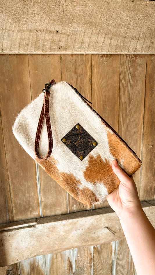 UPCYCLED LV MAKEUP BAG - STYLE 2
