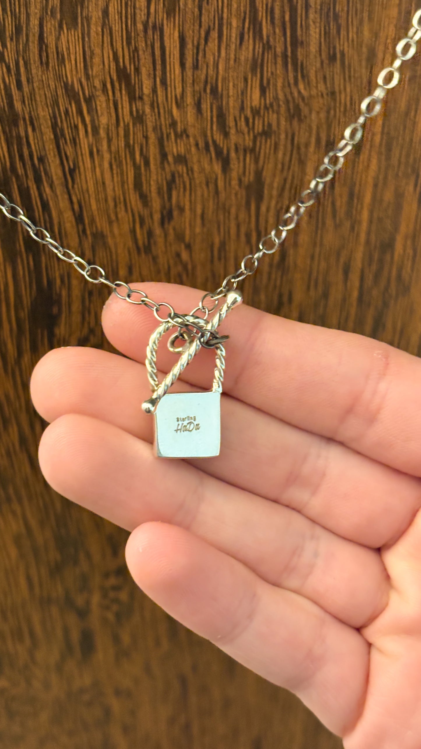 KINGMAN TURQUOISE LOCKET TOGGLE NECKLACE