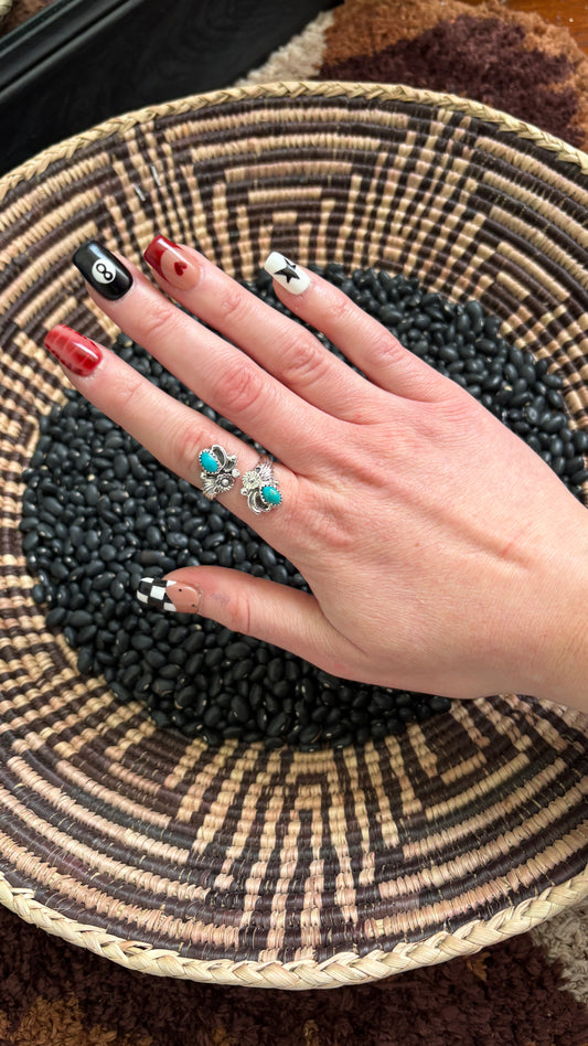 KINGMAN TURQUOISE WRAP RING