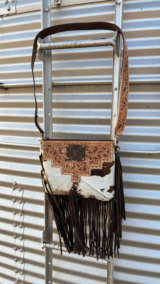 UPCYCLED LV CROSSBODY BAG - #1