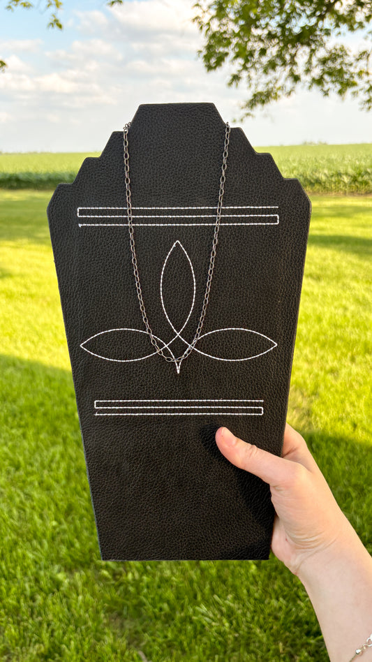 PLAIN STERLING SILVER LINK CHAIN