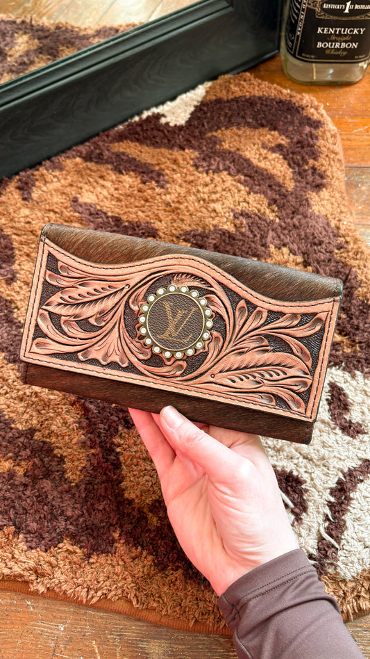 UPCYCLED LV WALLET - #4