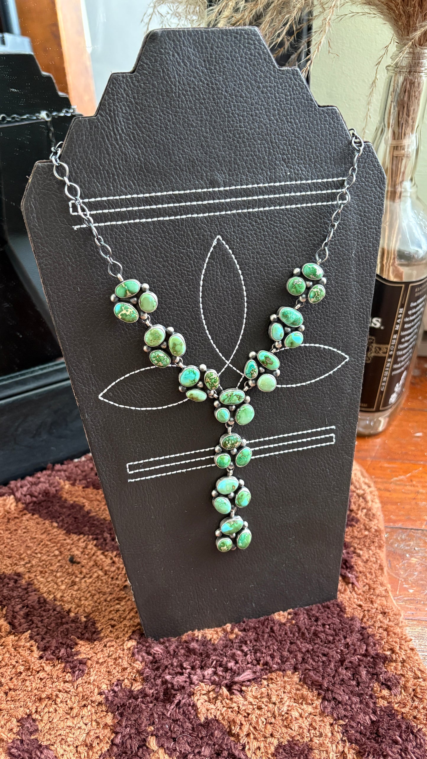 SONORAN GOLD CLUSTER LARIAT NECKLACE BY JAMESON GARCIA
