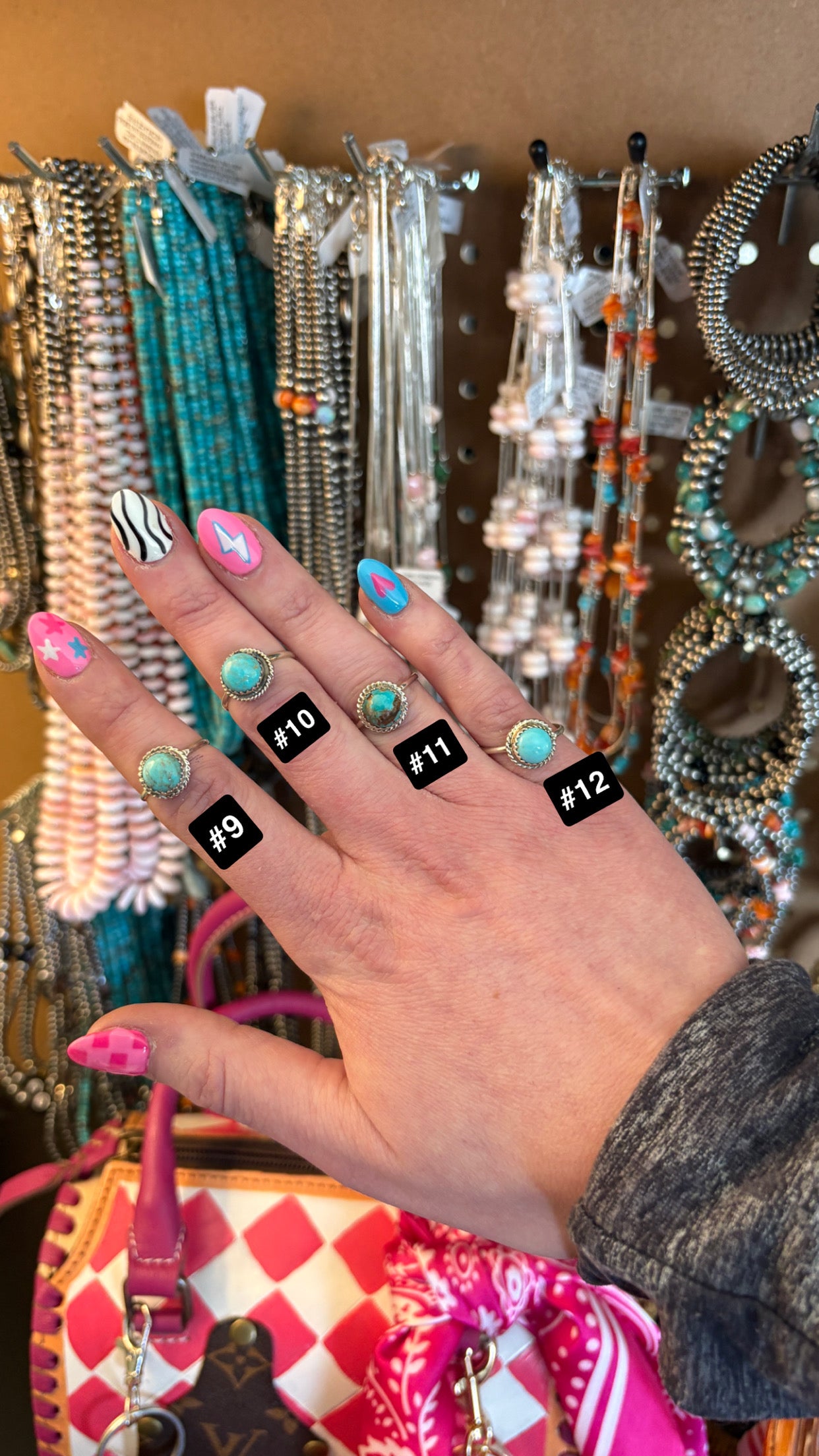 SINGLE STONE KINGMAN TURQUOISE RING BY ESTHER WHITE