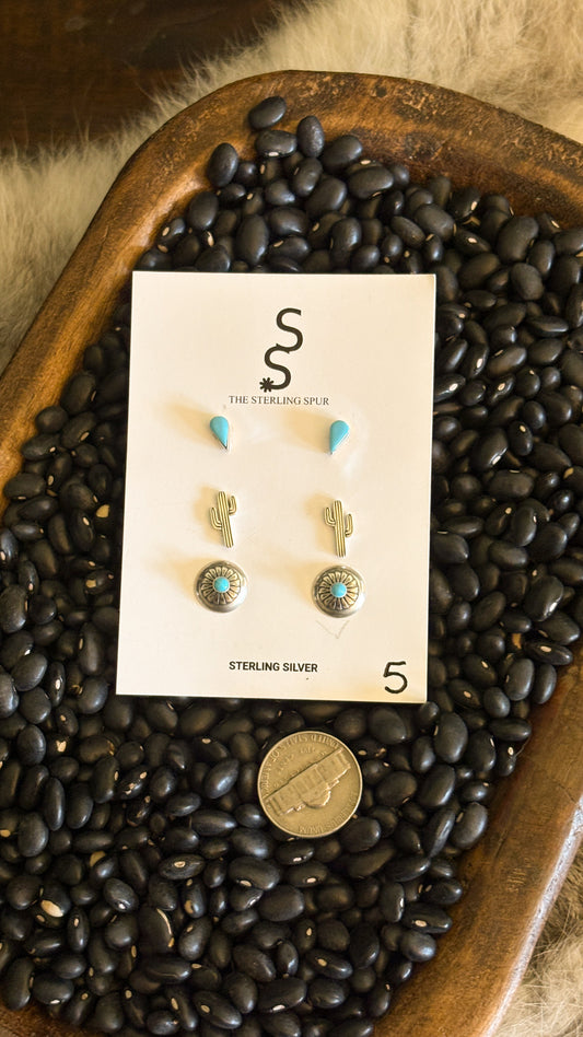 SMALL EARRING 3 PACK - PACK #5
