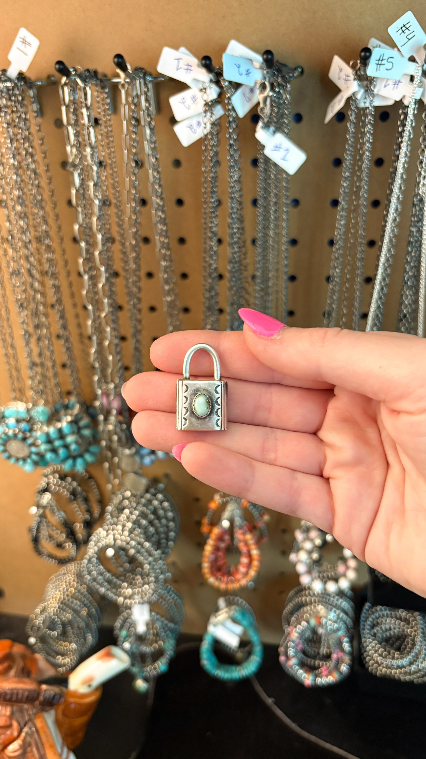 PALOMINO LOCKET BY PATRICK YAZZIE